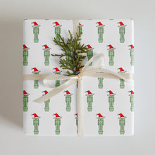 Load image into Gallery viewer, Foosball Grinch Wrapping Paper Sheets
