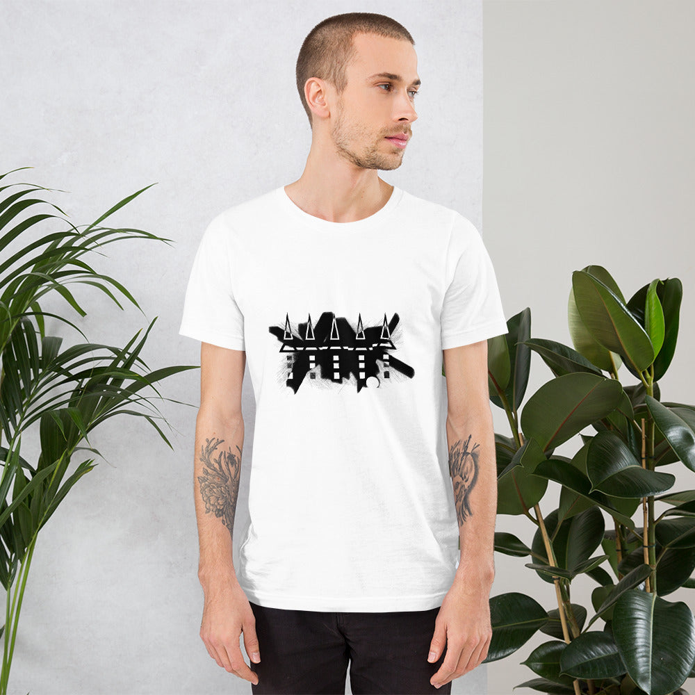 Abstract Short-Sleeve Unisex T-Shirt